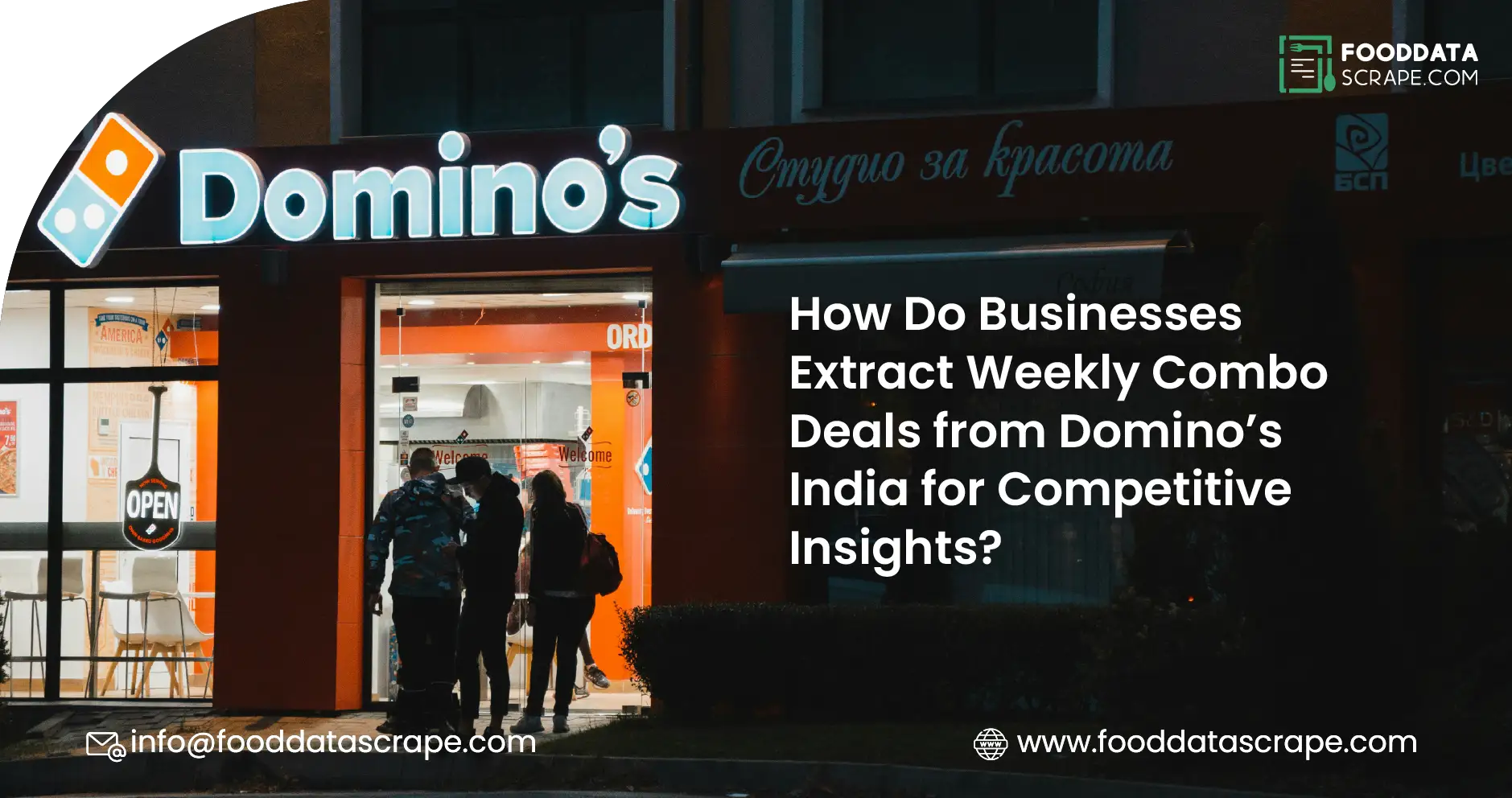 How Do Businesses Extract Weekly Combo Deals from Domino’s India-01